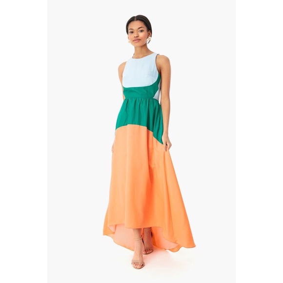 Tuckernuck Dresses & Skirts - New Tuckernuck Colorblock Eden Gown Size L